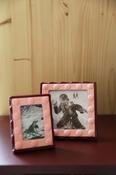 Pink Square Facet Photo Frame image