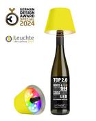 Neon Yellow Rechargeable Bottle Top Light