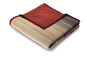 Ombre Stripe Terracotta Blanket
