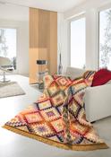 Ikat Diamond Multi Blanket