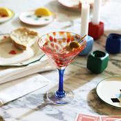&amp;K Coupe Rialto Tall Red Glas Set image