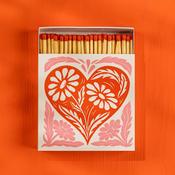 Botanical Heart Matchbox by Jill Dunn image