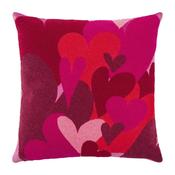 Hearts Embroidery Cushion image