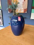 SALE Blue Ceramic Vase image
