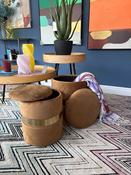SALE Ex-Dispaly Storage Pouf Set