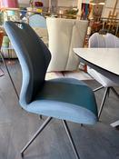 SALE Blue Norfolk Rotating Dining Chairs Set