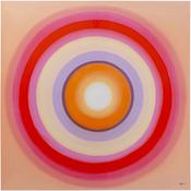 Canvas Picture Tendency Circles Pink