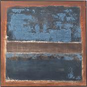 Framed Picture Silence Blue