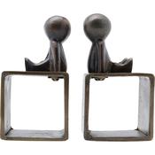 Bookend Llittle Males Set