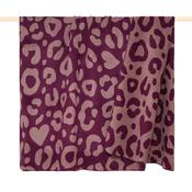 Leo Burgundy Blanket image