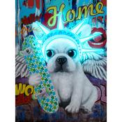 Liberty Dog LED Neon Wall Art image