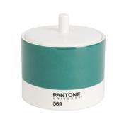 SALE Pantone Teal Green Sugar Bowl &amp; Lid
