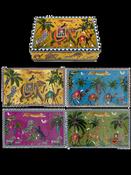 Ortigia Flying Tiger Glass Plates Set