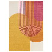 Muse Orange Retro Rugs image
