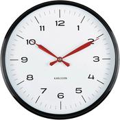 Black Modern Factory Wall Clock