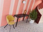 Sumatra Console Table 'Marquina Marble'