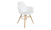 White Albert Kuip Armchairs Set