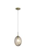 Whirl 1Lt Pendant Champagne Glass image