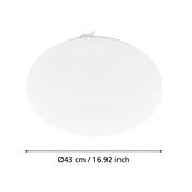 FRANIA 430mm Rnd Flush Fitting