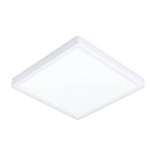 EGLO Fueva 6 Ultra-Slim White Square LED Ceiling Light WBS image