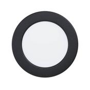 EGLO Fueva 6 Recessed LED Light Black 11.7cm