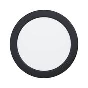 EGLO Fueva 6 Recessed LED Light Black 16.6cm