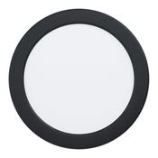 EGLO Fueva 6 Black Slim Recessed Light