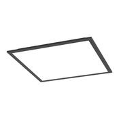 EGLO Moradillo-Z Square Black Slim Ceiling Light - 395 image