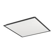 EGLO Moradillo-Z Square Black Slim Ceiling Light - 595 image