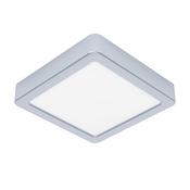EGLO Fueva 6 Square Ceiling LED Light Chrome 15cm image
