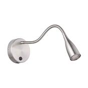 EGLO Olivandino 1 Wall Light Nickel Modern LED Wall Light with USB and Flexible Arm image