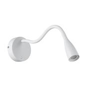 EGLO Olivandino 1 Wall Light Matte White Minimalist LED Wall Light with USB and Switch image