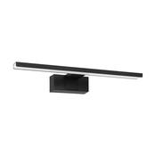 EGLO Conettilla Mirror Light Black 400mm Modern Black LED Mirror Light with CCT and IP44