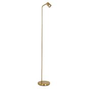 EGLO Rigomagno Floor Lamp Brass GU10 Brushed Brass Floor Lamp with Downward Light image