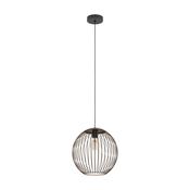 EGLO Almanzora Black &amp; Copper Wire Modern Steel Pendant