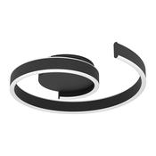 EGLO Andabaia-X Black Flush Ceiling Light image