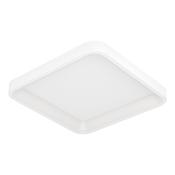 EGLO Loretello-Z White Flush Square Ceiling Light image