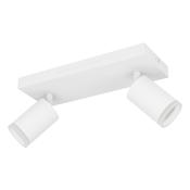 EGLO Melitello-Z White Two Bar Spotlight
