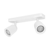 EGLO Camaldoli White Steel LED Dual Ceiling Spotlight image