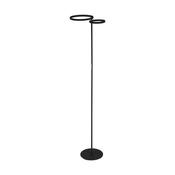 EGLO Castelpoto 1 Black Dual LED Profiles Floor Lamp image