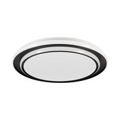 EGLO Moschetta Black Steel LED Ceiling Light, (D) 49cm 902047 image