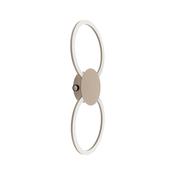 EGLO Venticello 1 Sandy Aluminium LED Wall Light image