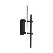 EGLO Trepiliano Aluminium &amp; Steel Black Modern LED Linear Wall Light image