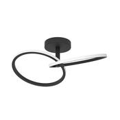 EGLO Congiunti Black Steel LED Dual Profile Ceiling Light image