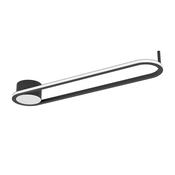 EGLO Collecorvino Black Steel &amp; Aluminum LED Ceiling Light image