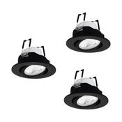EGLO Saliceto-Z Black Recessed Sport Light image