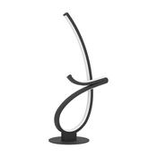 EGLO Cardoncito Black Steel &amp; Plastic LED Table Light