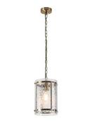 Portarlington 20.5cm Pendant  Cobbled Glass image