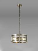 Portarlington 35cm Pendant Clear Glass image
