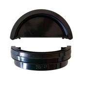 Roundstyle External Stopend [Black / Brown / White]